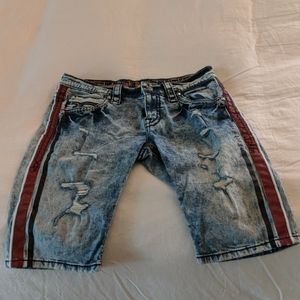 Rock revival men's denim shorts. NWOT